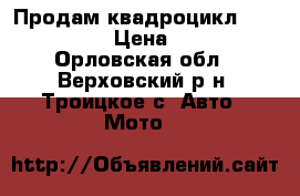 Продам квадроцикл irbis atv200u › Цена ­ 100 000 - Орловская обл., Верховский р-н, Троицкое с. Авто » Мото   
